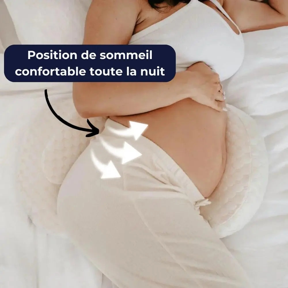 Coussin Orthopédique de maternité Cellsius - Le secret d'une grossesse sans douleur - Cellsius.com