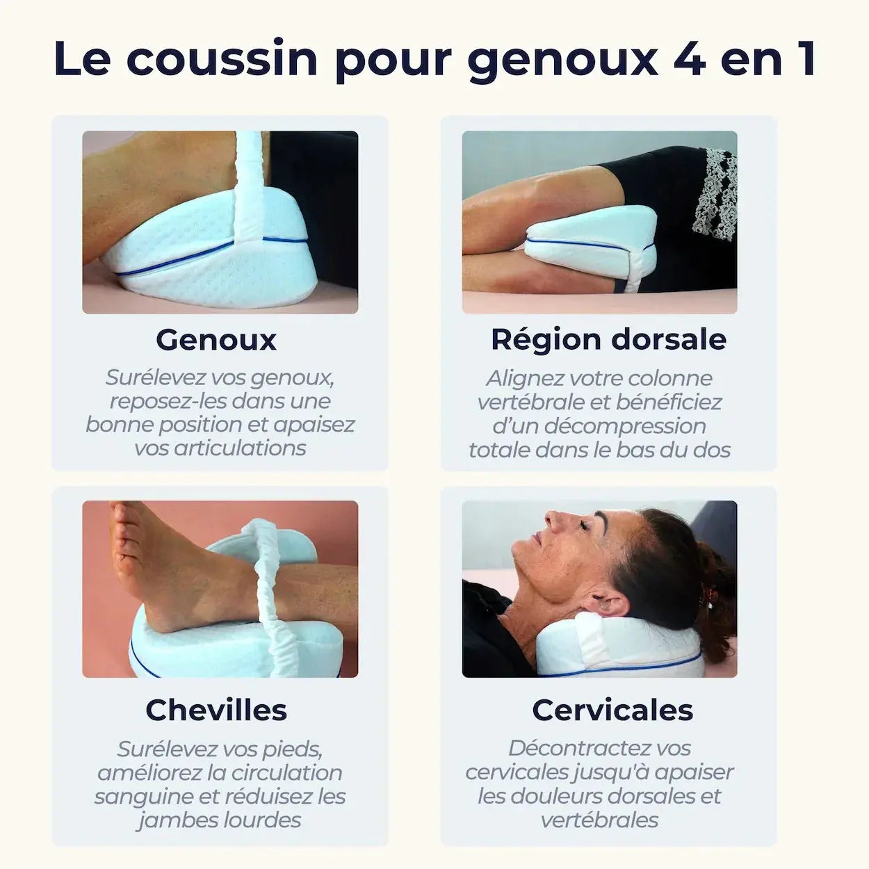 Coussin Orthopédique Cellsius - Le Secret d'un sommeil sans douleur - Cellsius.com