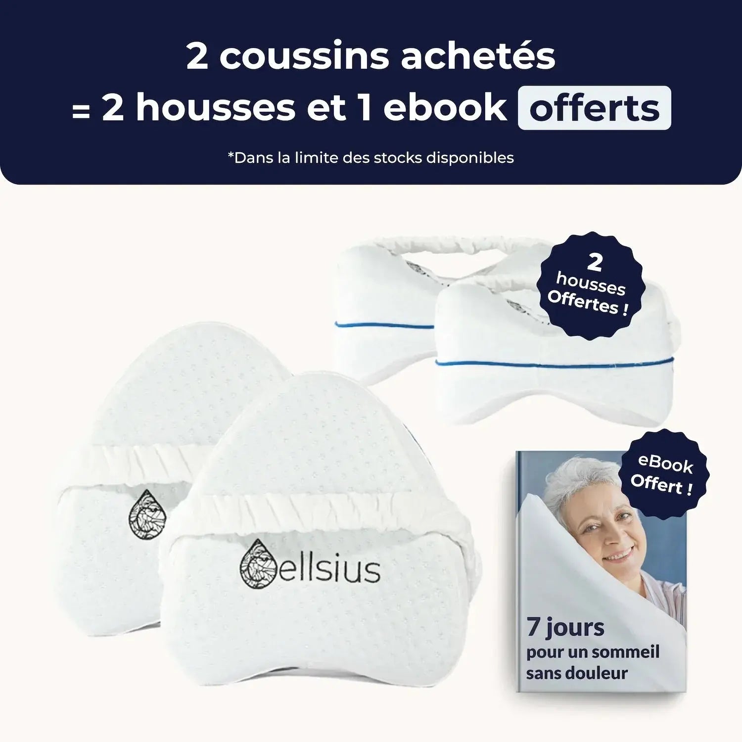Coussin Orthopédique Cellsius - Le Secret d'une sciatique disparue - Cellsius.com