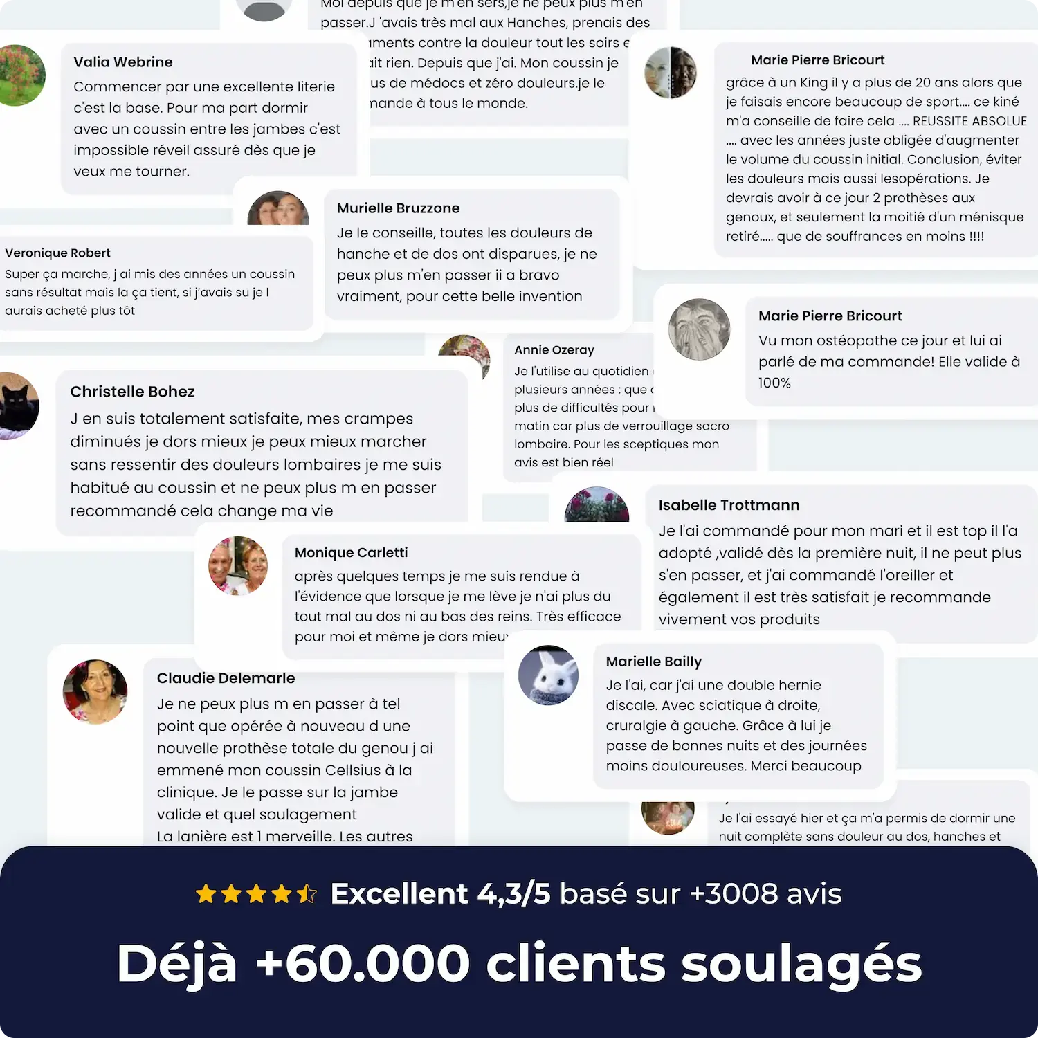 Coussin Orthopédique Cellsius - Le Secret d'un sommeil sans douleur - Cellsius.com