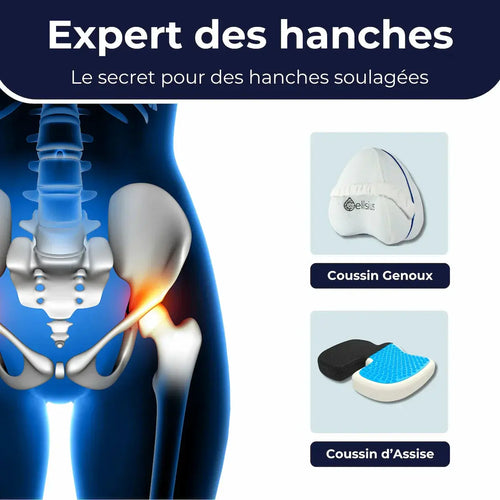 Kit Expert des hanches - Le secret pour des hanches soulagées - Cellsius.com
